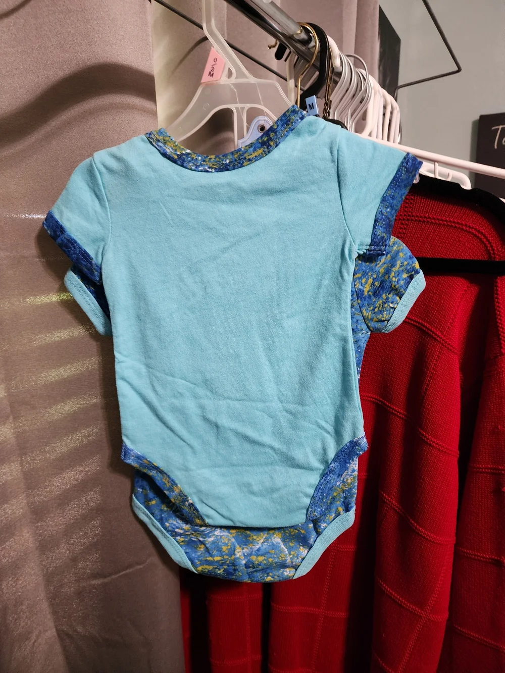 Mossy Oak Blue & Teal Baby One-Piece Bodysuit - 